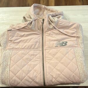 Fleece Light Pink New Balance Jacket